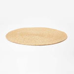 Handwoven Round Placemats Set Of 4 | 40cm | Gold