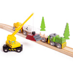 Construction Site Vehicle Set for Wooden Train Sets