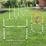 3-piece Suit Agility Set For Dog Training Exercise Adjustable Obedience