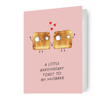 Husband Anniversary Card Official Product