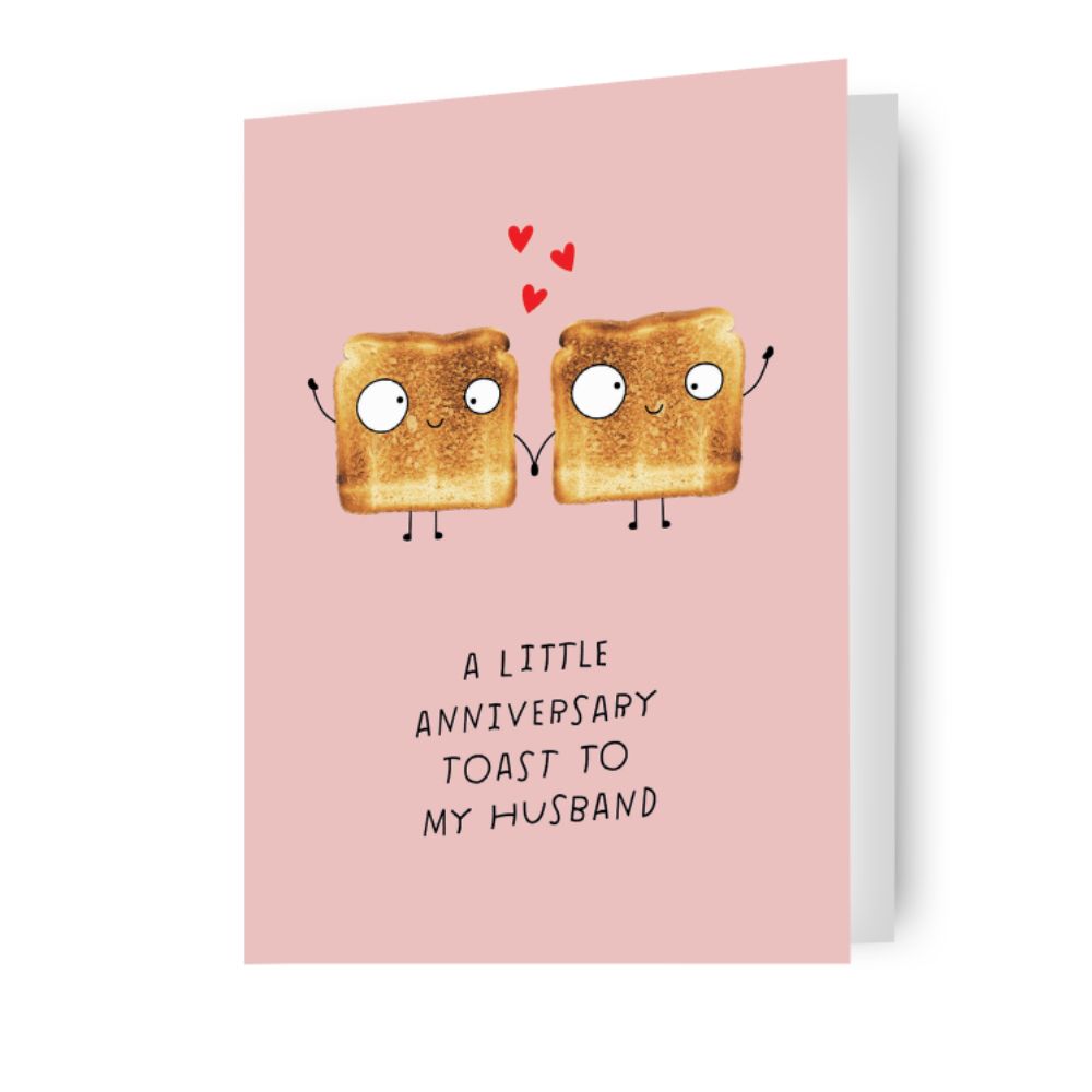 Husband Anniversary Card Official Product