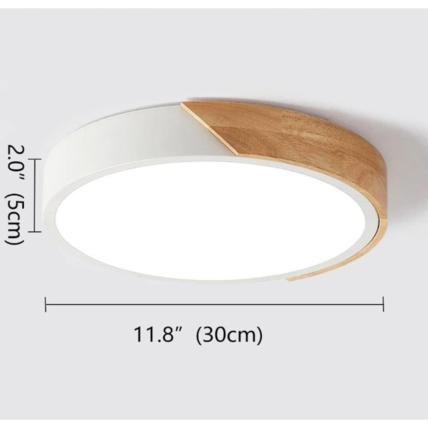 Bath Plus TB+ Modern Round 24w Led Ceiling Light