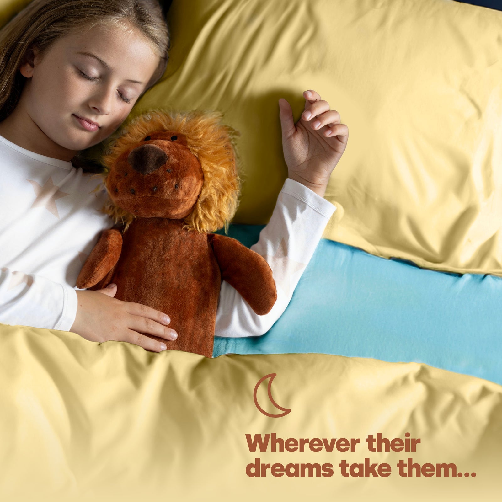 Cuddly Lion Hot Water Bottle