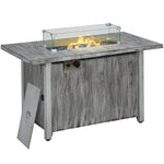 Propane Fire Pit Table 50,000 Btu W/ Cover