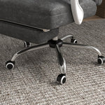Massage Office Chair Desk Heat | Charcoal Gray