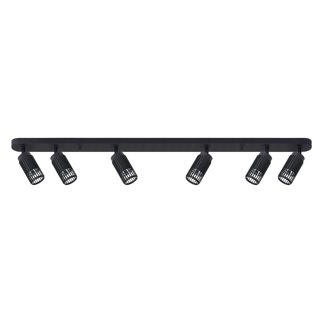 Vertical Spotlight Bar 6xgu10 | Black