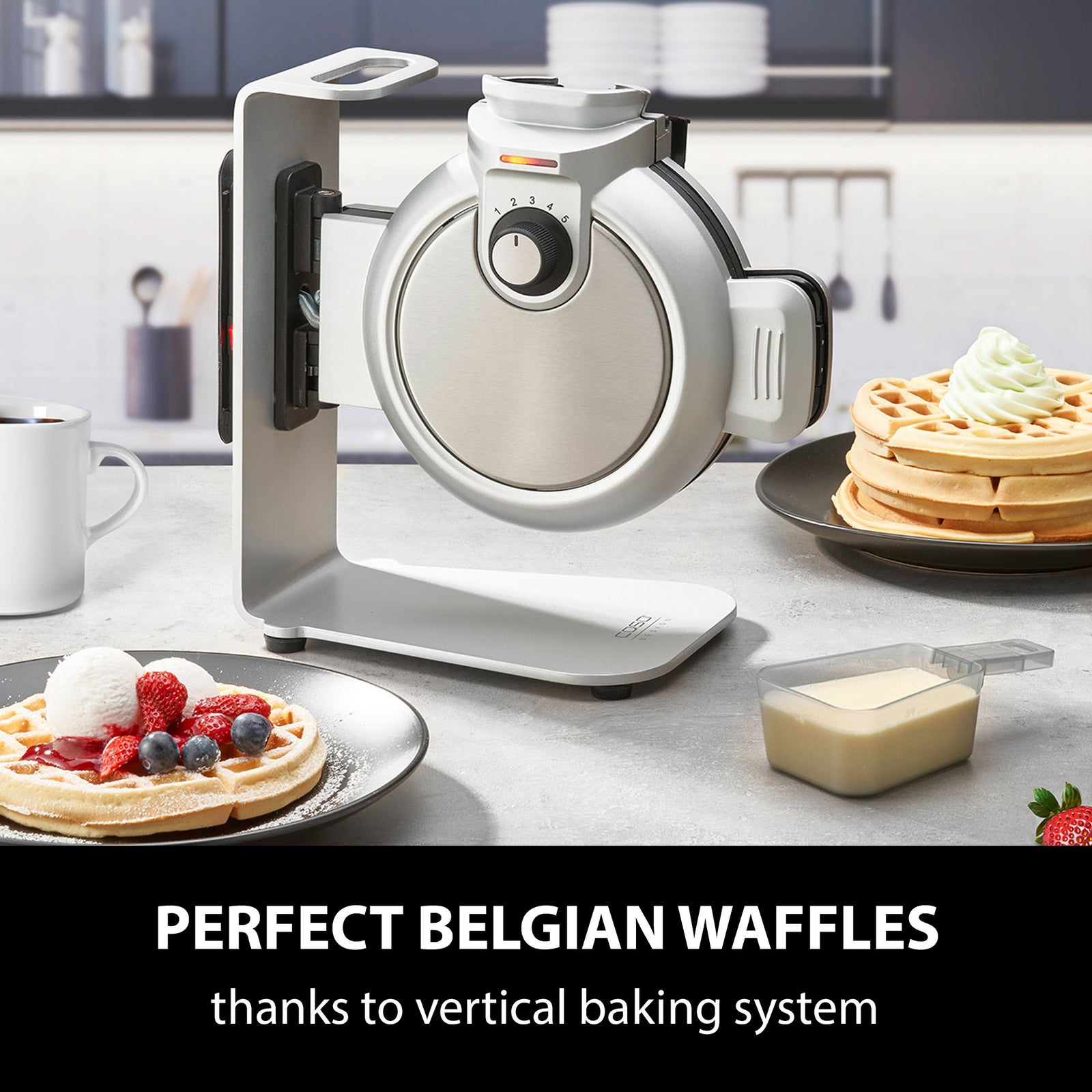 Waffleup Belgian Waffle Maker