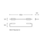 Towel Rail, 40cm, Screw-in Or Self-adhesive, Matt Black, Next Collection