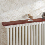 Radiator Shelf 24" (60cm) Oak Finish, Heat Reflecting  No Drilling Needed
