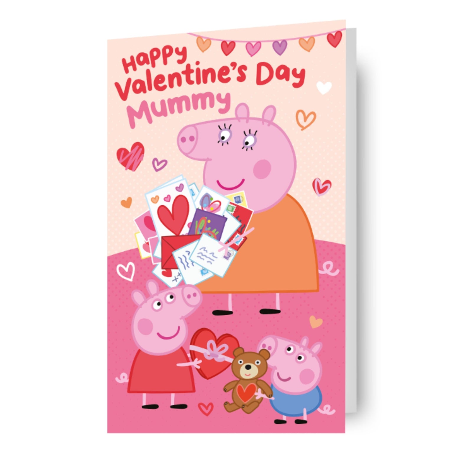 Peppa Pig Mummy' Valentine's Day Card Official Product