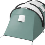 2 Bedroom Camping Tent With Living Area, 3000mm Waterproof | Green