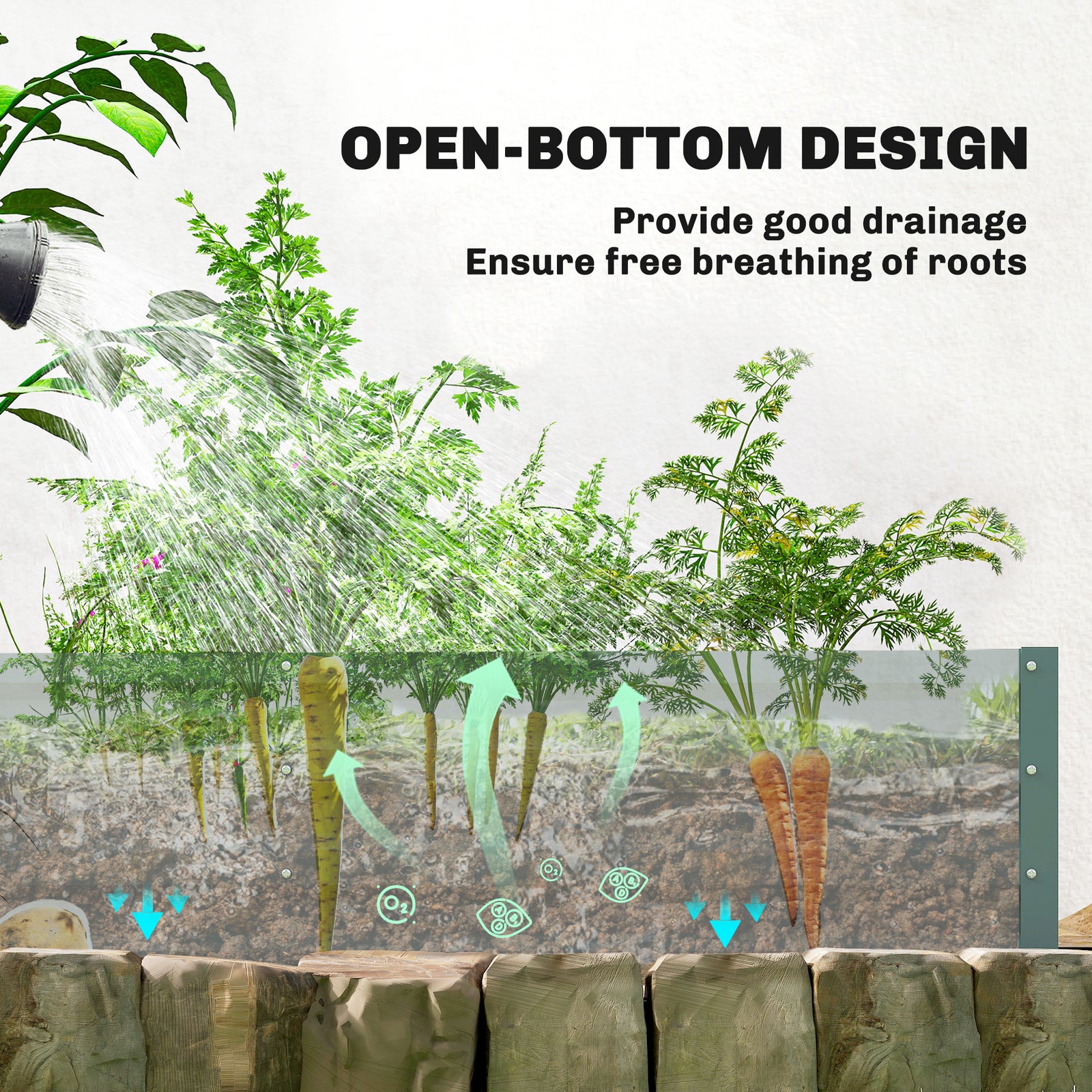 Small Greenhouse Outdoor Greenhouse With Roll Up Door | Green