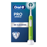 Pro Junior Electric Rechargeable Toothbrush For Kids Aged 6+, Green