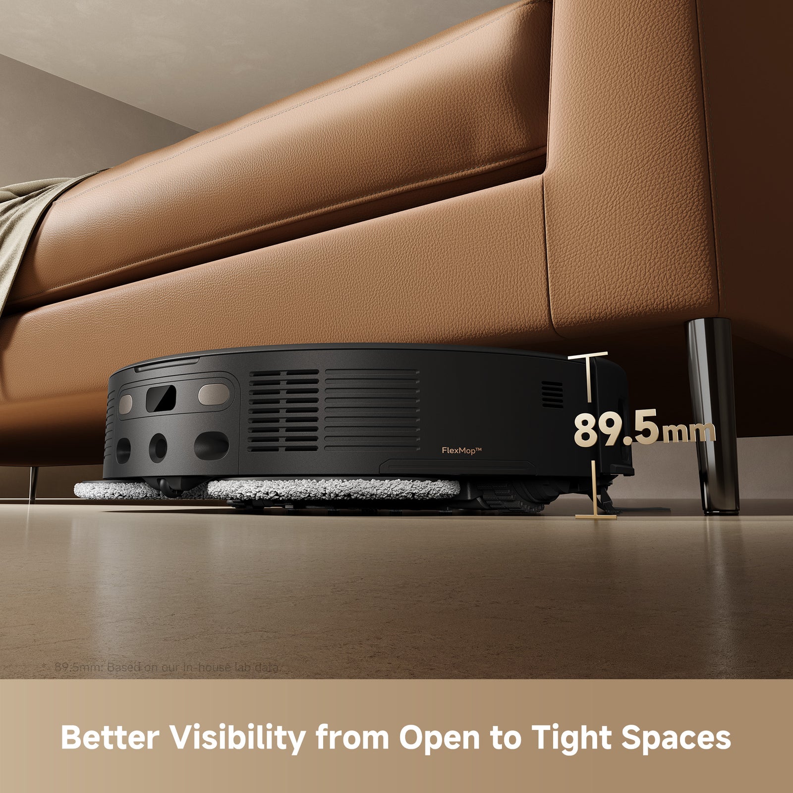 MOVA V50 Ultra Complete Robot Vacuum Cleaner And Self-emptying Scrubber With 24000 Pa Suction