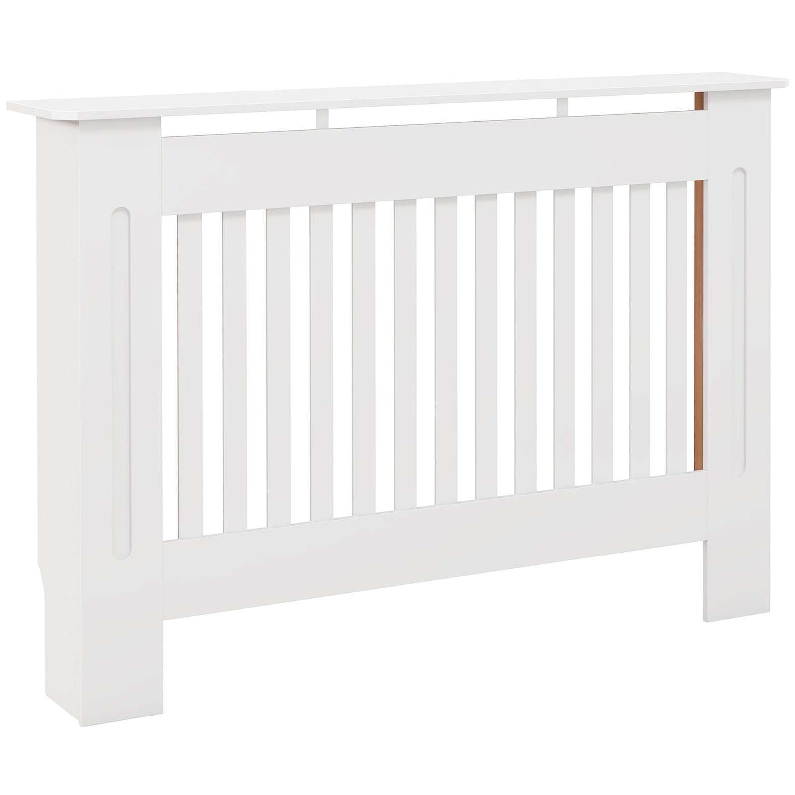 Radiator Cover Painted Slatted Mdf Grill 112/152/172cm | Small | White