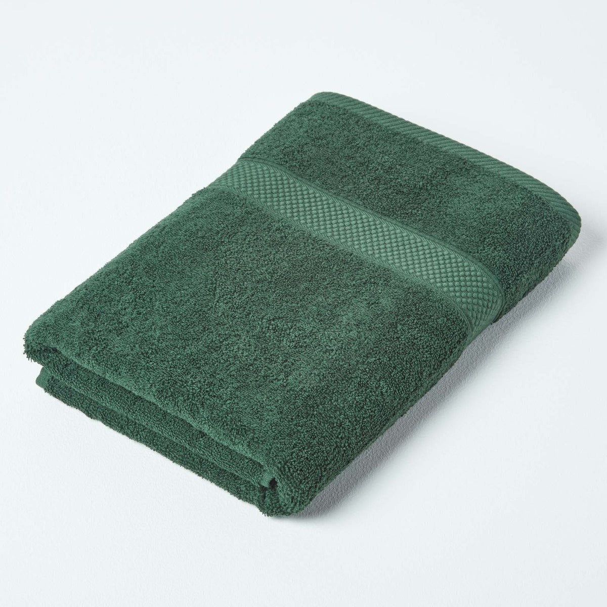 Turkish Cotton 500gsm Towel | Bath Towel | Dark Green