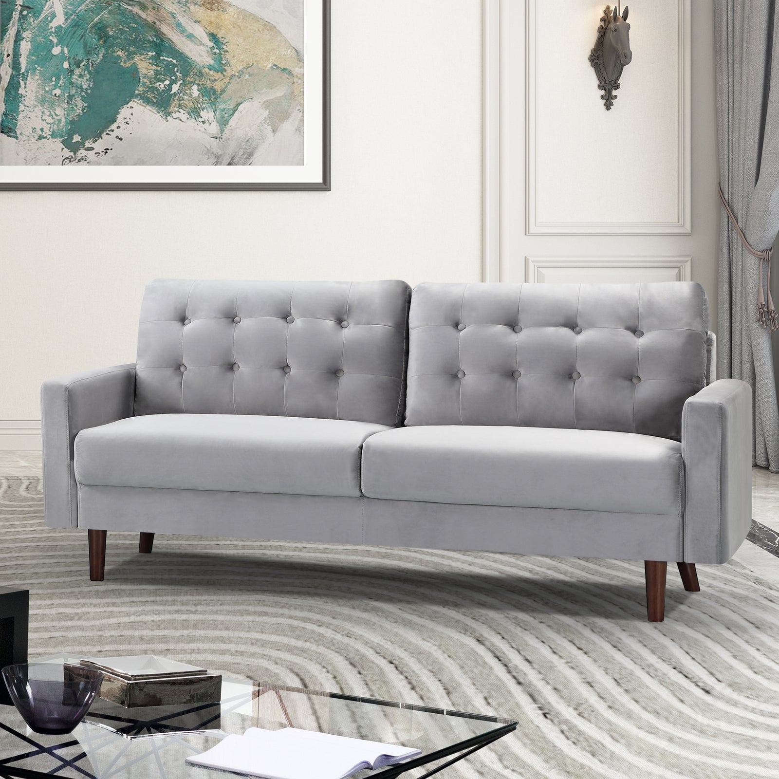 Emerson 3 Seat Sofa | 3 | Gray