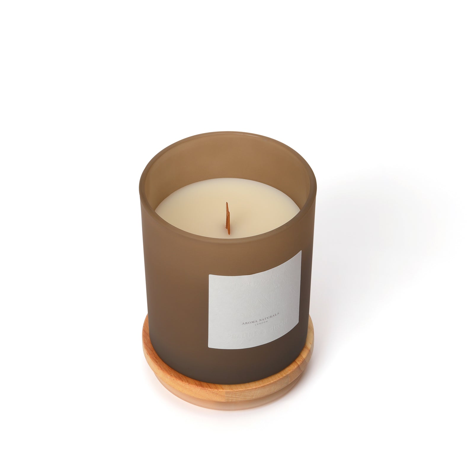 Frosted Decadence Glass Candle - Pink Cherry & Vanilla Scent