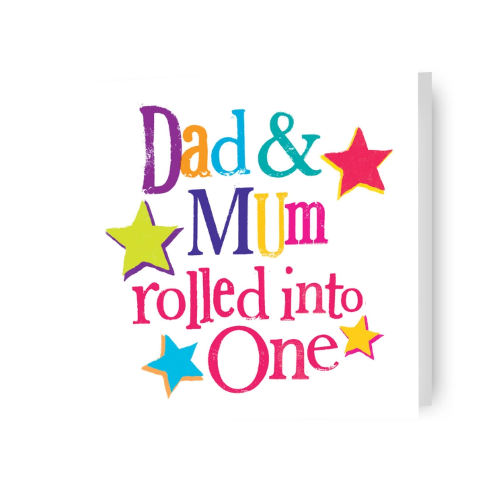 Dad & Mum Rolled Into One' Mother's Day Card Official Product