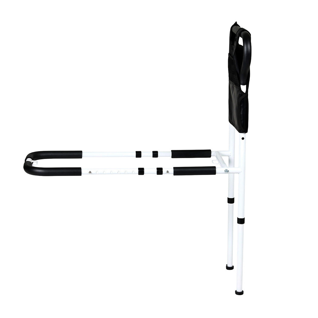 Safety Bed Rails Adjustable For Elderly Adult Seniors Assit Mobility Aid | Black