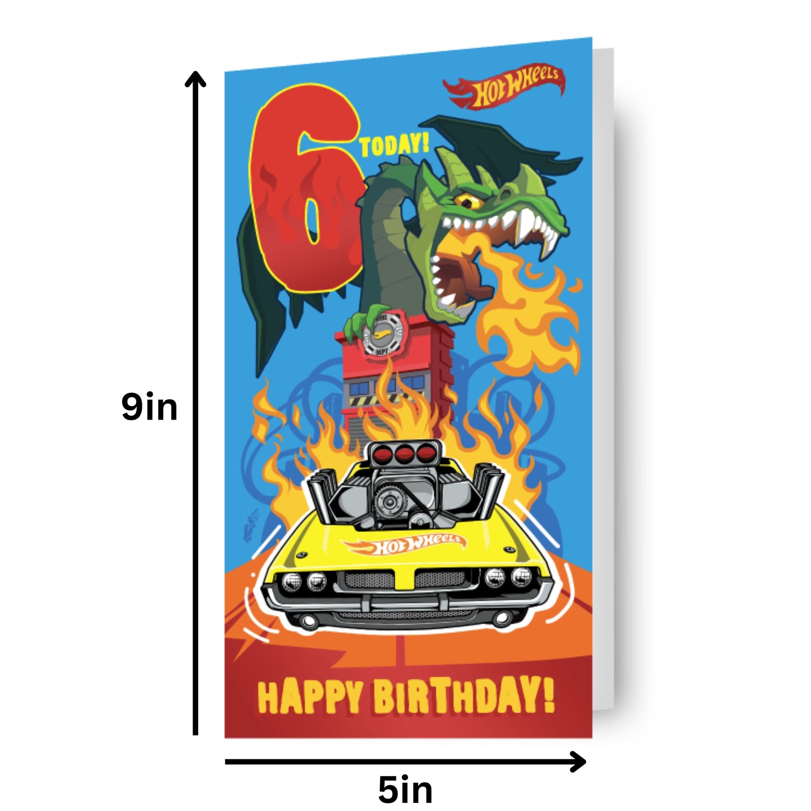 Age 6 Birthday Card Official Product
