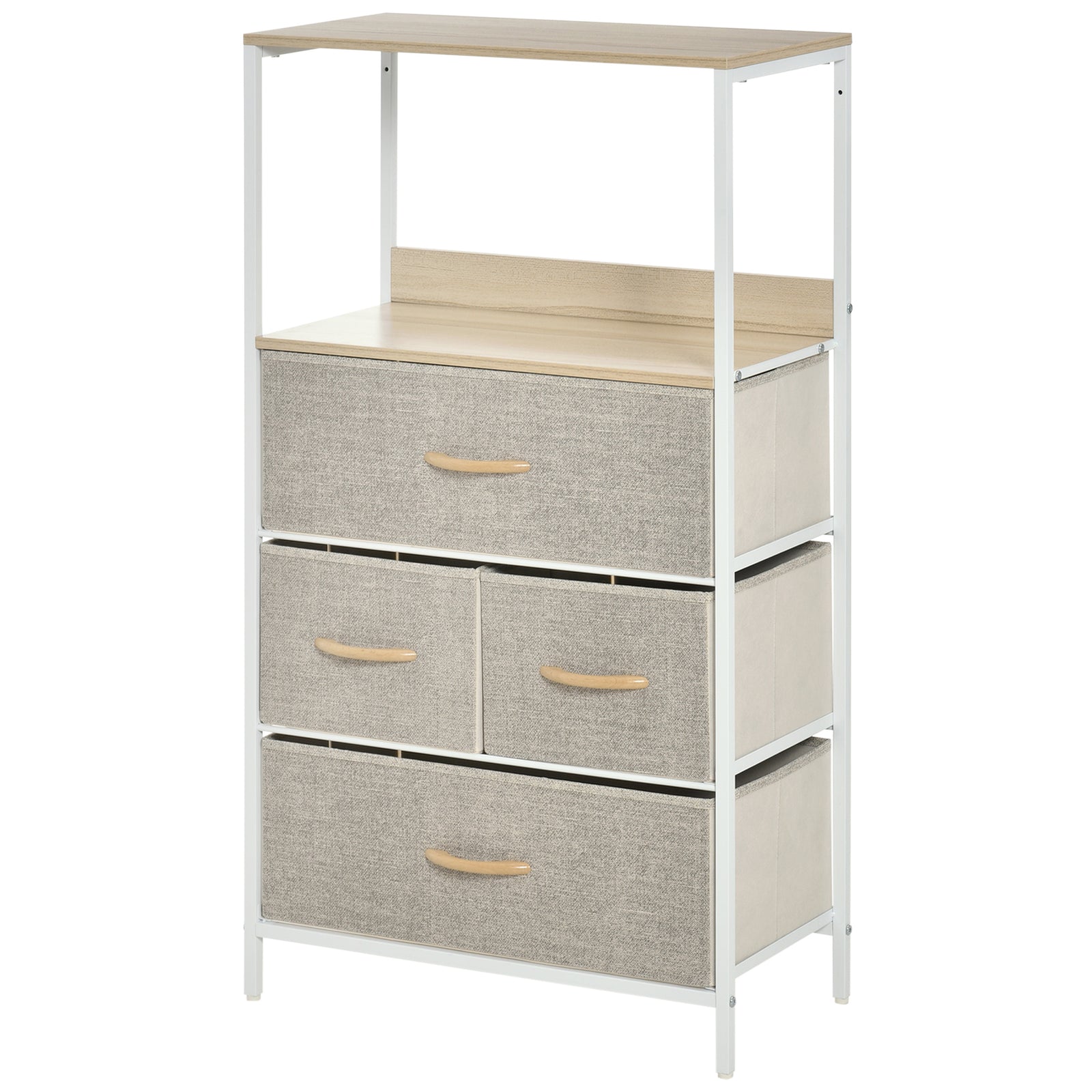 3/4 Drawer Storage Chest Unit Home Shelves Living Bedroom | Large