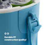 Cool Box 5l Lightweight Portable Foam Insulation Carrying Strap | 5l | Blue