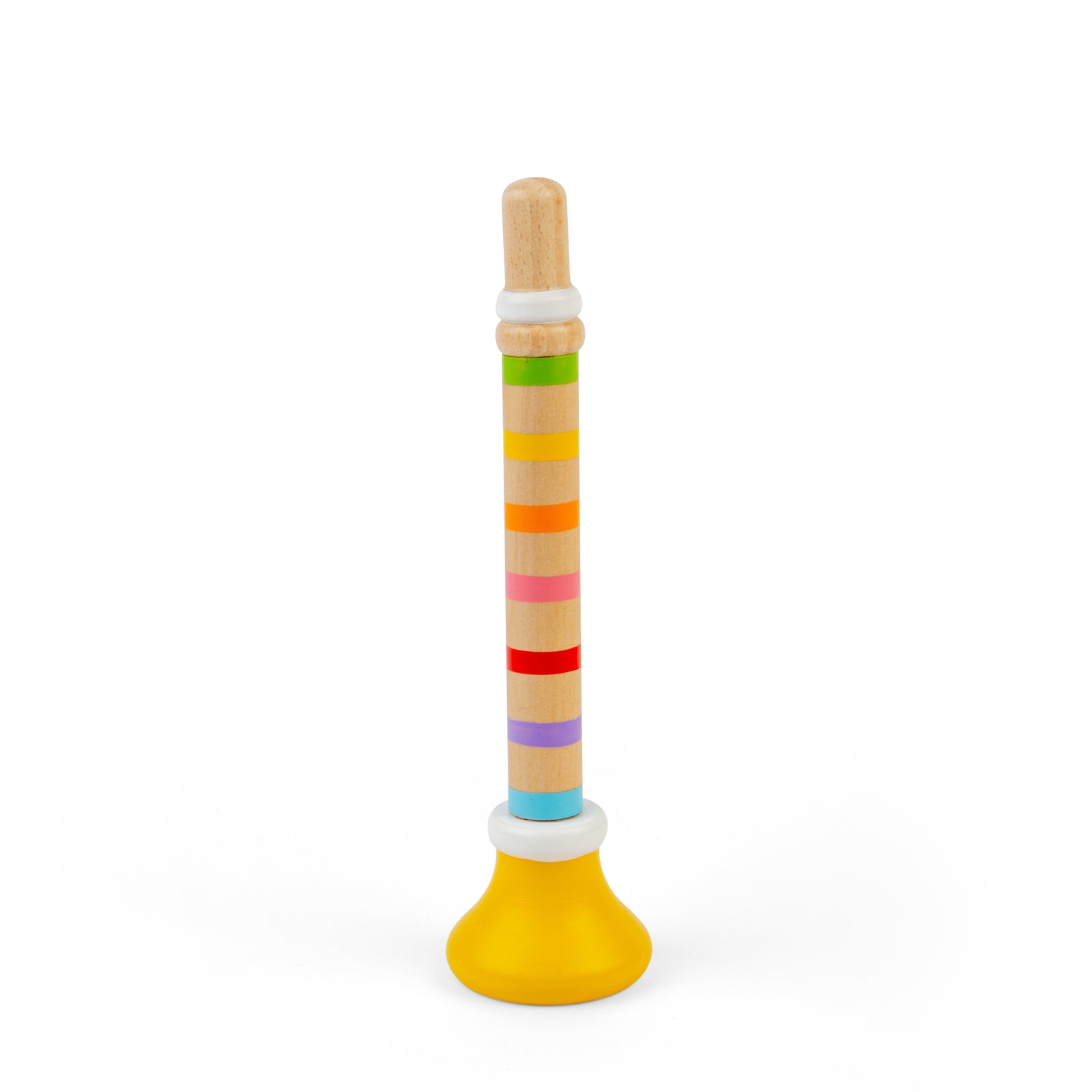 Wooden Trumpet | Yellow