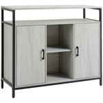 Modern Sideboard Storage Cabinet Adjustable Shelves
