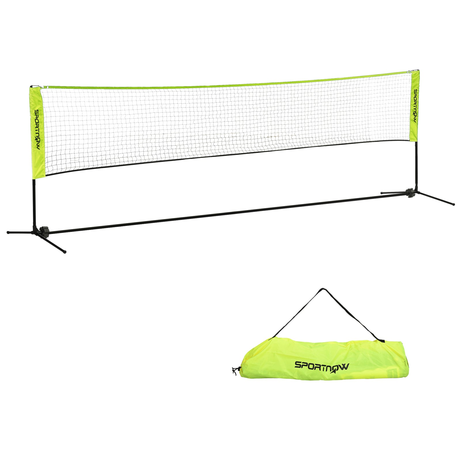 4m Portable Badminton Net For Tennis | Yellow