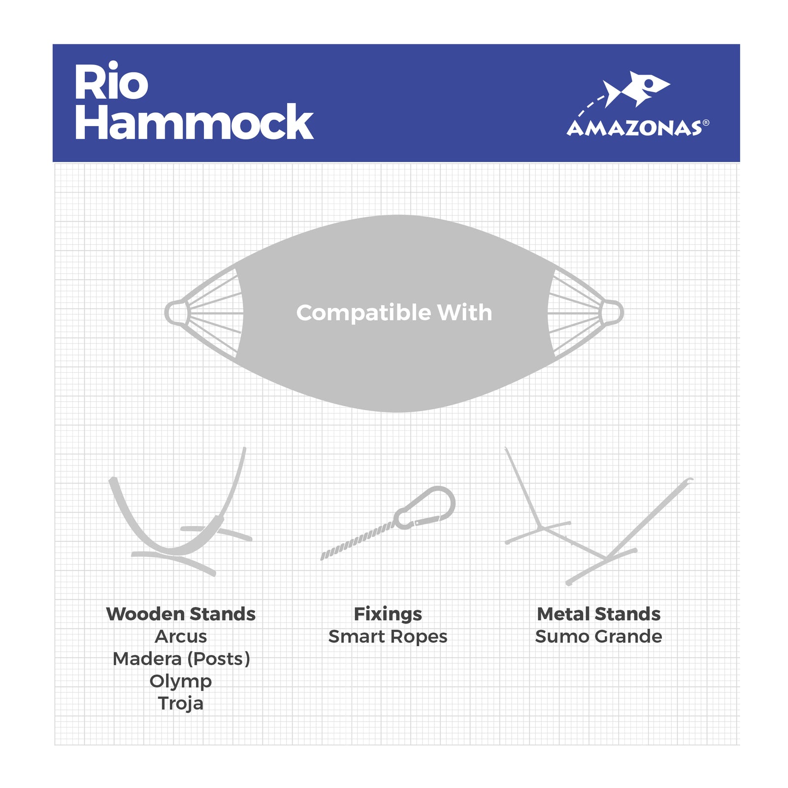 Rio Bordeaux Family Garden Hammock
