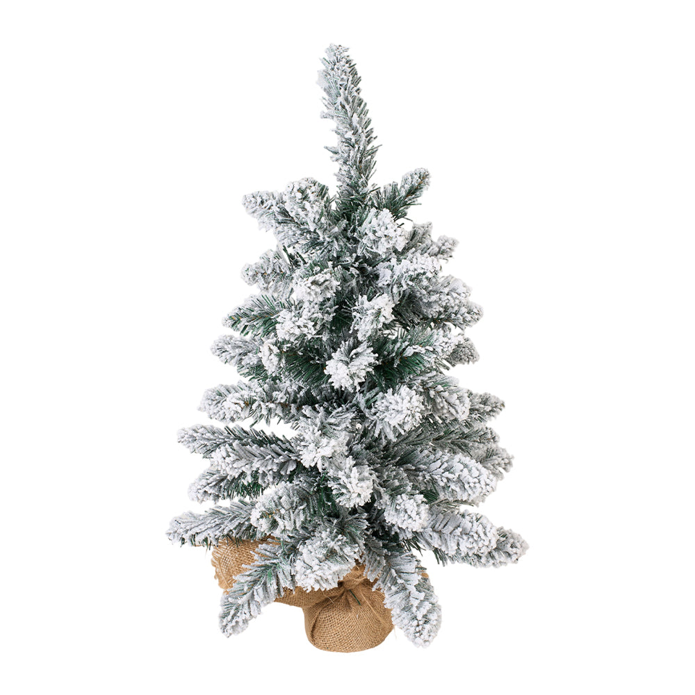 65cm Snow Flocked Mini Christmas Tree