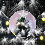 3ft White Light Artificial Christmas Tree W/ 90 Led Star Topper Tri-base | 3ft | Green