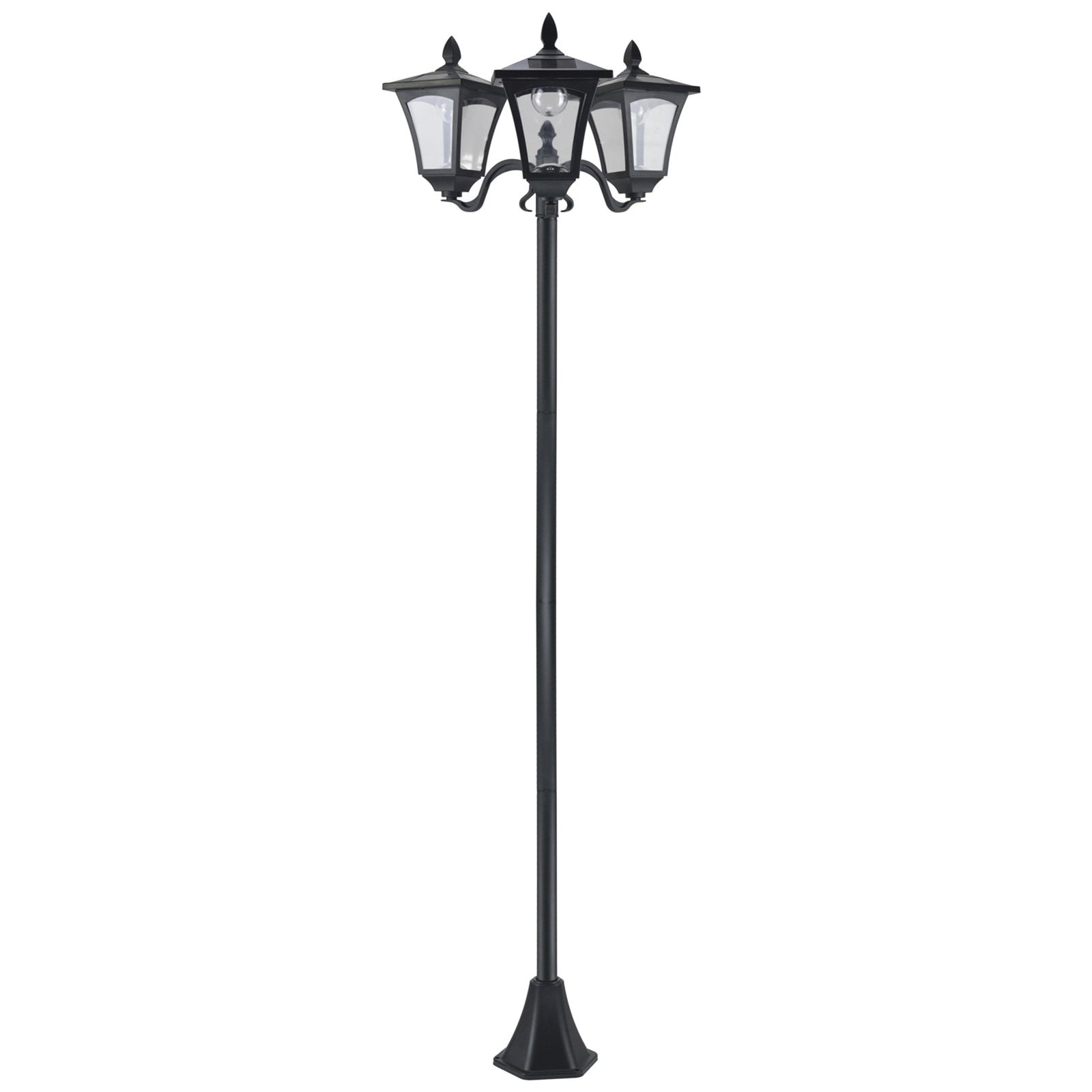 Outdoor Garden Solar Light With Base Bollard Lamp