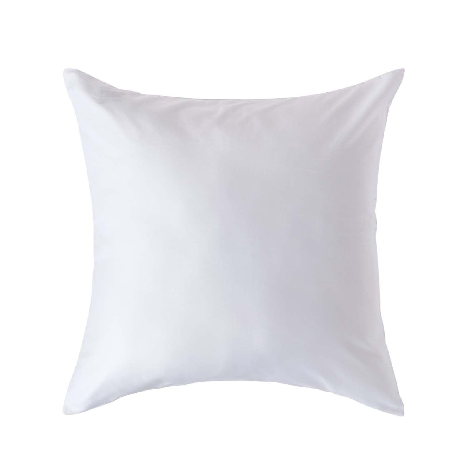 Organic Cotton European Size Pillowcase 400 Tc | 60cm x 60cm | White