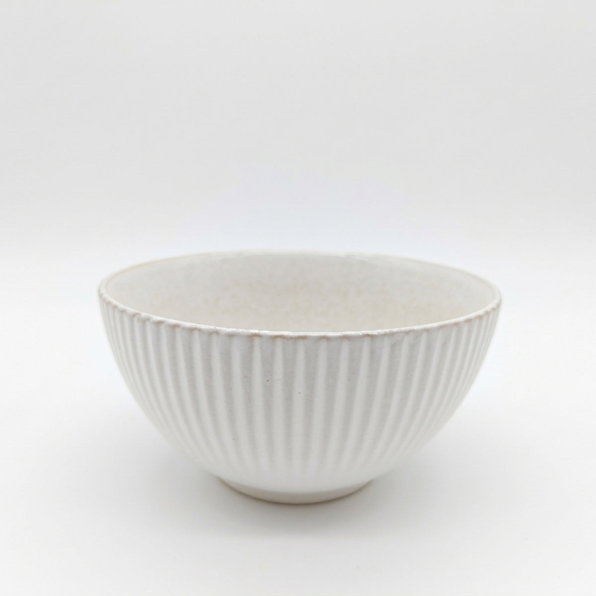 Reactive Cream Glaze Dinnerware Cereal Bowl Set 15cm | Set of 6 | Cream