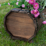 2pcs Wooden Flower Plant Pot Box