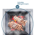 Veneziano Steel Fire Pit & Grill