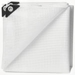 Waterproof Tarpaulin, 140gsm Tear-resistant Pe Tarp | M | White