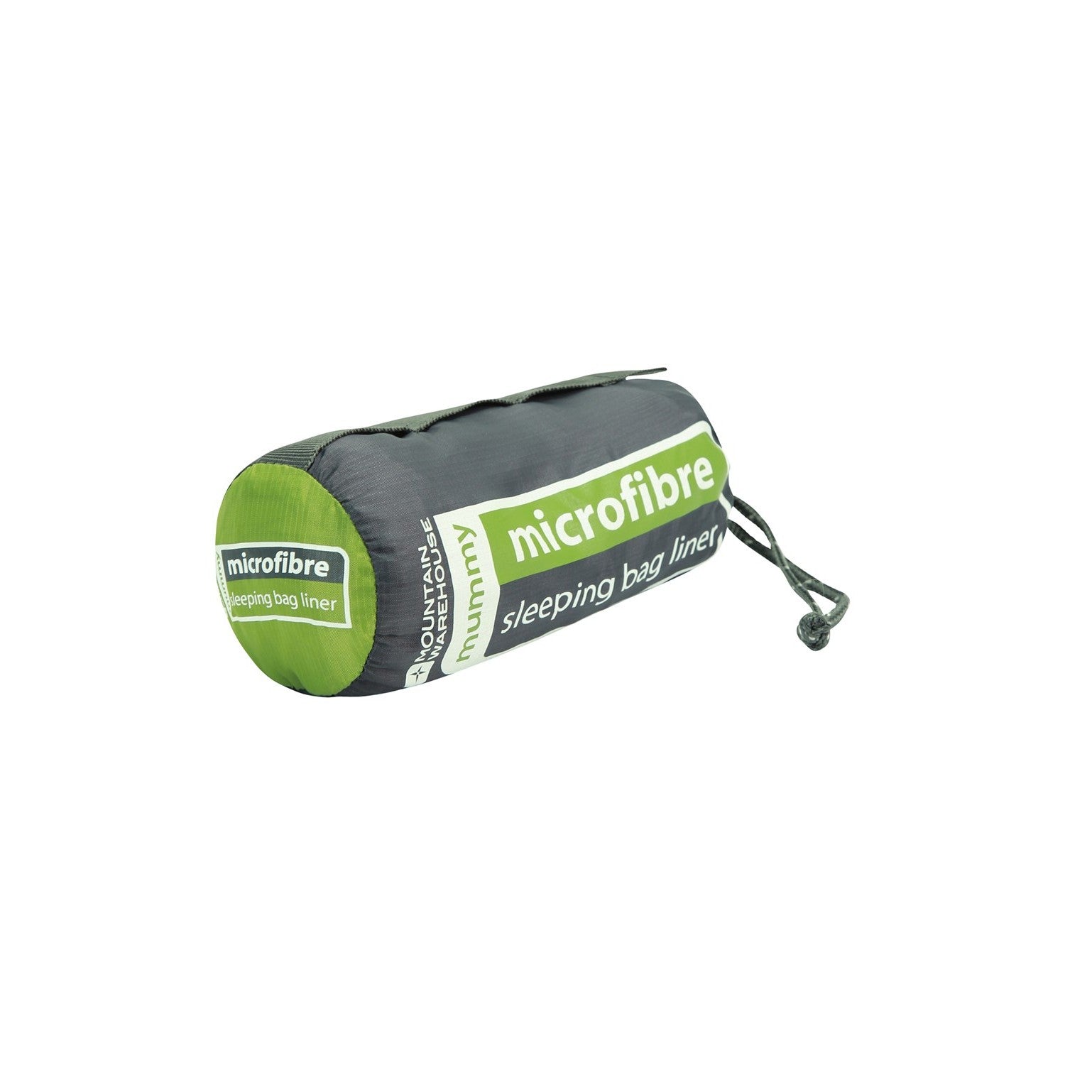 Microfibre Mummy Sleeping Bag Liner | One Size | Gray