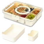 Livivo 5 Compartment Snack Organiser Box Bpa Free Container