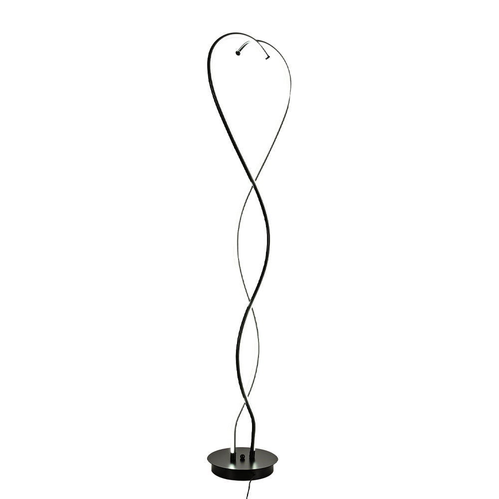 Breeins Decorative Swirling Led Floor Lamp Living Room Standing Light