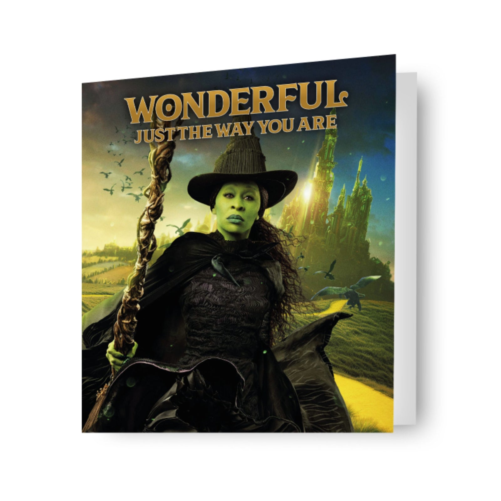 Elphaba 'wonderful' Card Official Product
