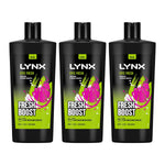 Epic Fresh Shower Gel Grapefruit & Tropical Pineapple Scent 700ml, 3 Pack