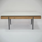 Satori Stone Coffee Table | Set of 1 | Light Slate Gray