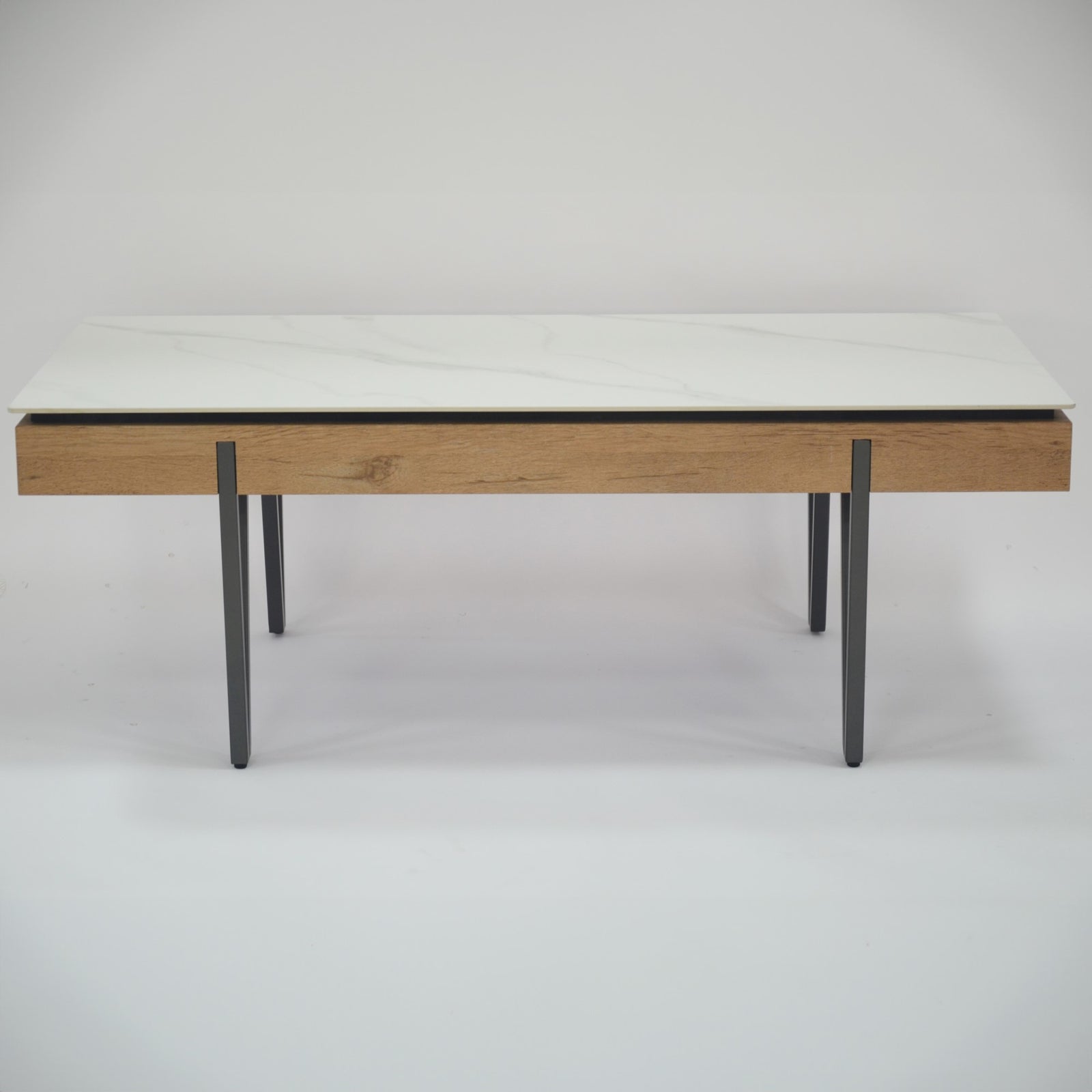 Satori Stone Coffee Table | Set of 1 | Light Slate Gray