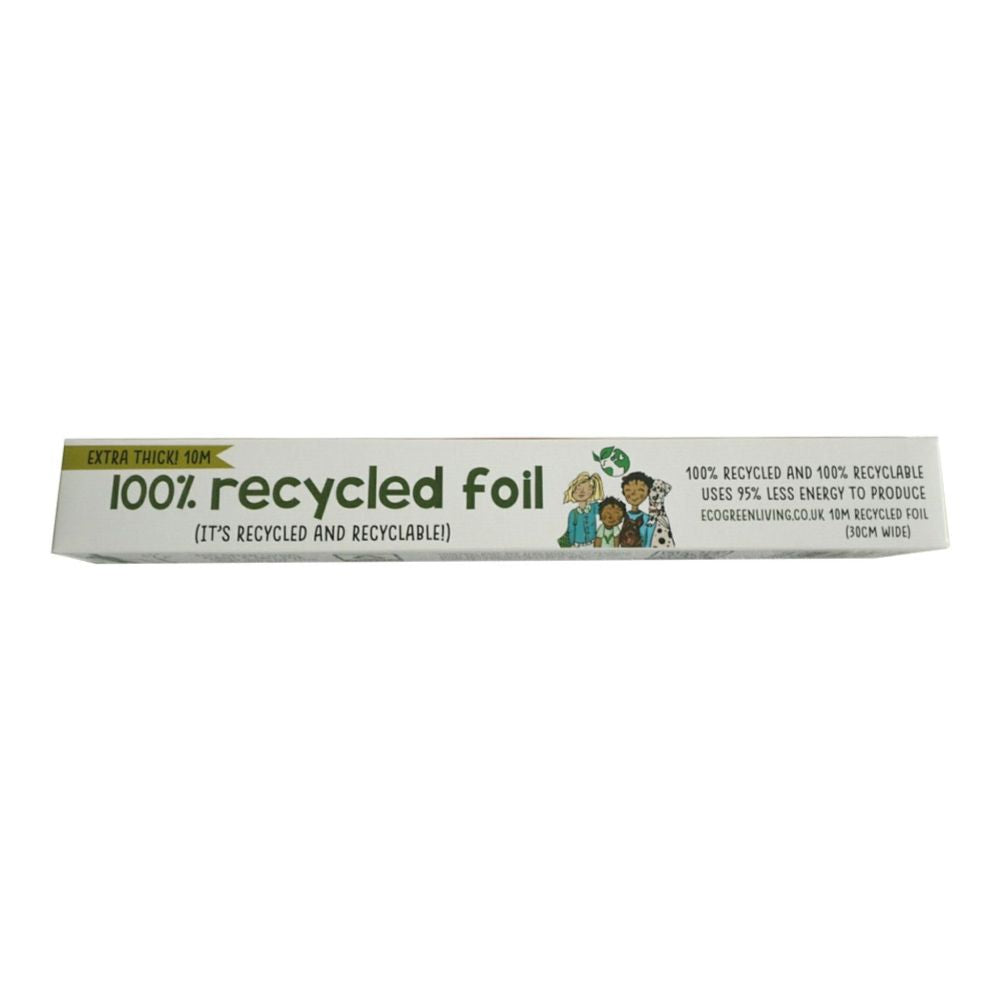 100% Recycled Aluminium Foil - 30cm X 10m | Set of 1 | Silver