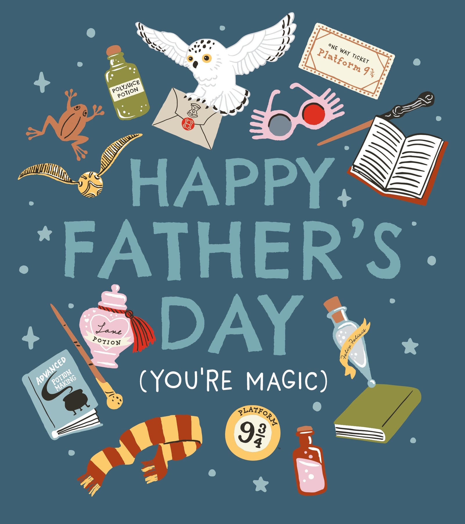Father's Day Card 'you're Magic' Official Product