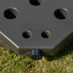 4pc Parasol Base, Up To 100kg, Sand/water Fillable
