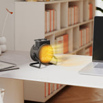 Portable Ceramic Electric Heater, 1500w Fan Space Heater | Black